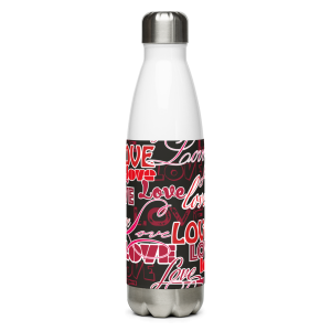 Stainless steel water bottle